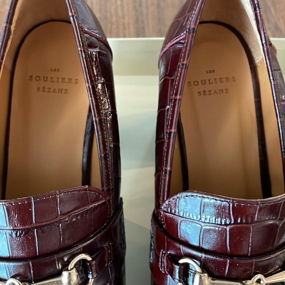 NEW Sezane Julianne Loafer Moccasins - Picture 6 of 9